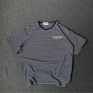 Classic Navy and white mariner Striped Men's Tee